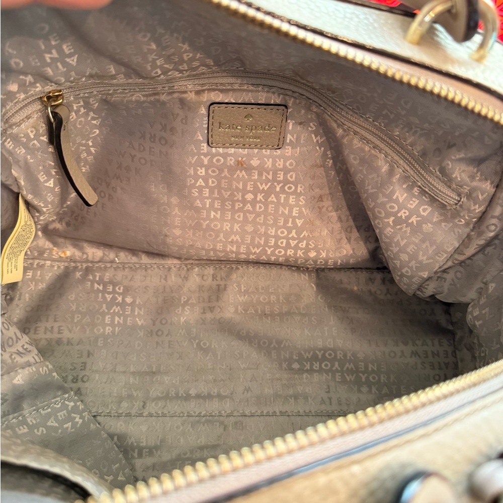Kate Spade Leather Satchel with Tassels - Picture 9 of 11